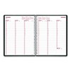 DuraFlex Weekly Planner, 11 x 8.5, Black Cover, 12-Month (Jan to Dec): 2025 - 2 of 4