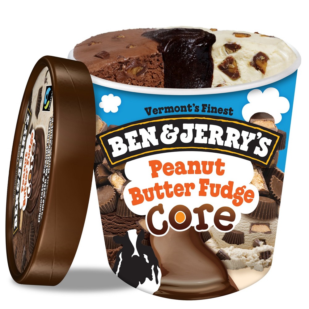 UPC 076840363940 product image for Ben & Jerry's Peanut Butter Fudge Core Ice Cream 16 oz | upcitemdb.com