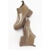 Cafune - Taupe Patent Platform Boot (Women) dark beige 8 Prologue Shoes - 3 of 4