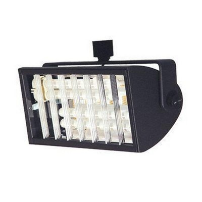 Cal Lighting HT-230-BK Contemporary Modern Two Light Track Fixture in Black Finish, 5.20 inches,18WX2