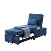 Sofa Bed 3 In 1 Multi-Function Folding Breathable Linen Couch Bed For Apartment Living Room Small Room Bed Chair - 3 of 4