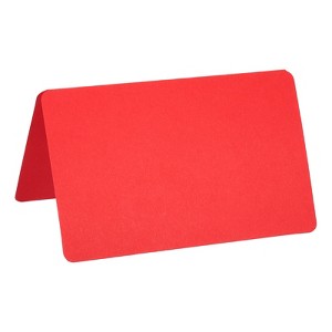 Unique Bargains Foldable Blank Wedding Party DIY Favor Decor Greeting Place Cards 50 Pcs - 1 of 4
