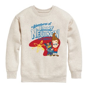 Boys' - Jimmy Neutron - Adventures of Jimmy Neutron Graphic Long Sleeve Fleece Sweatshirt - 1 of 4