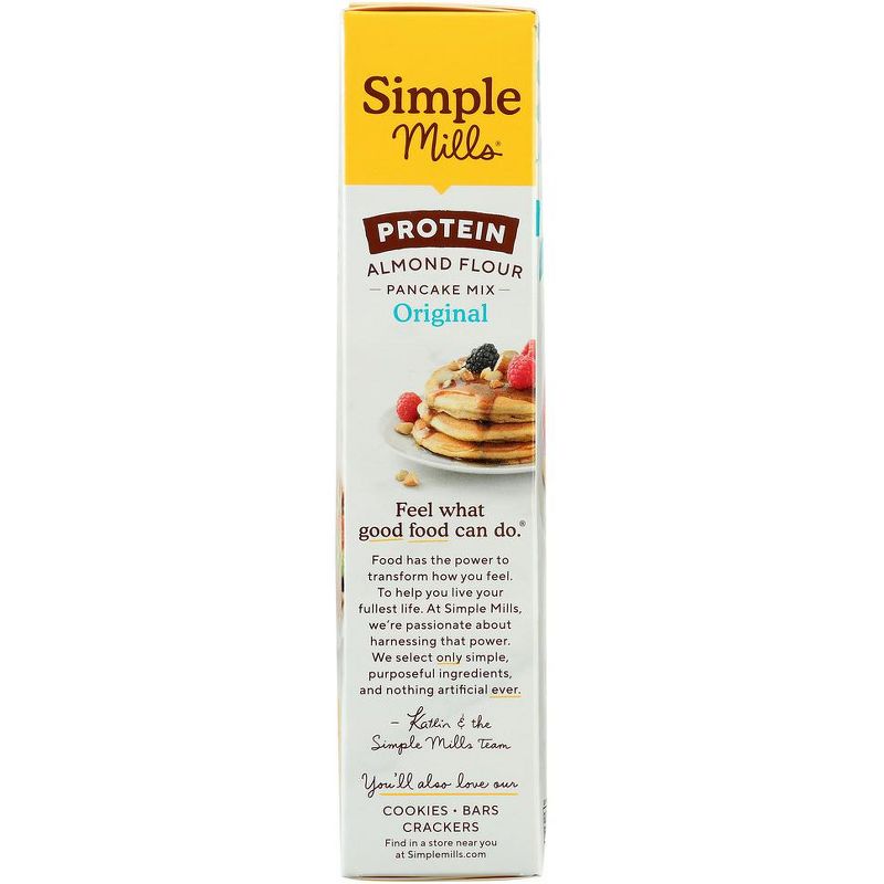 Simple Mills Original Protein Almond Flour Pancake Mix- Case of 6/10.4 oz, 5 of 7