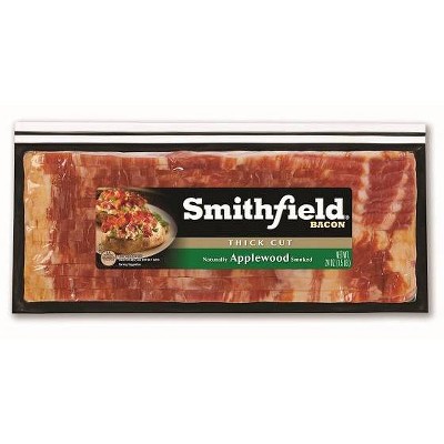 Smithfield Applewood Thick Cut Bacon - 24oz