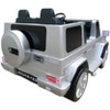 Kid Motorz 12V Mercedes Benz G55 Two Seater Powered Ride-On - Silver - image 3 of 4
