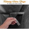 SereneLife Heavy Duty Waterproof BBQ Grill Cover - UV Resistant with Fabric Handles & Fastening Straps - SLGCS - 4 of 4
