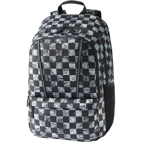 Lands' End Kids Classmate Large Backpack - - Black Checkerboard 