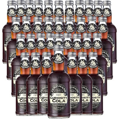 Fentimans Botanically Brewed Curiosity Cola Sparkling Soda, 36 Pack, 9.3 fl oz Bottles – Premium Craft Soda/Mixer for Cocktails & Refreshing Drinks