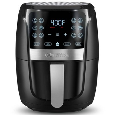 Photo 1 of Gourmia 5qt 12-Function Guided Cook Digital Air Fryer - Black