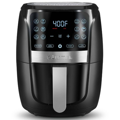 Gourmia 5qt 12-Function Guided Cook Digital Air Fryer - Black - image 1 of 4