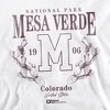 Men's Mesa Verde National Park Prickly Pear Wreath Crewneck Sweatshirt - 2 of 4