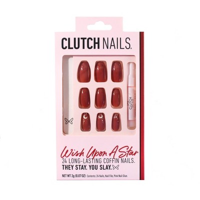 Clutch Nails Press-On Nails - Wish Upon A Star - 24ct