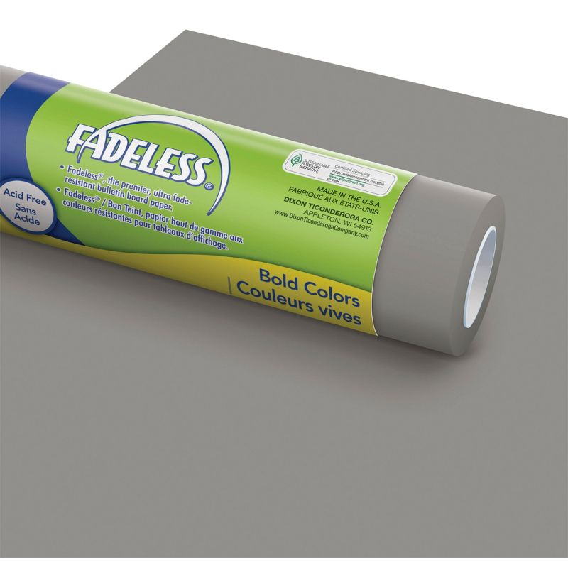 Fadeless Designs Paper Roll, Pewter, 48 Inches x 50 Feet, 1 of 3