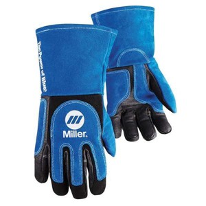 Miller Electric Performance Welding Gloves, Gauntlet Cuff, Wing Thumb, Premium Pigskin, XL, 1 PR - 1 of 1
