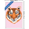 Trends International Illustrated Cool Tiger Framed Wall Poster Prints - 3 of 4