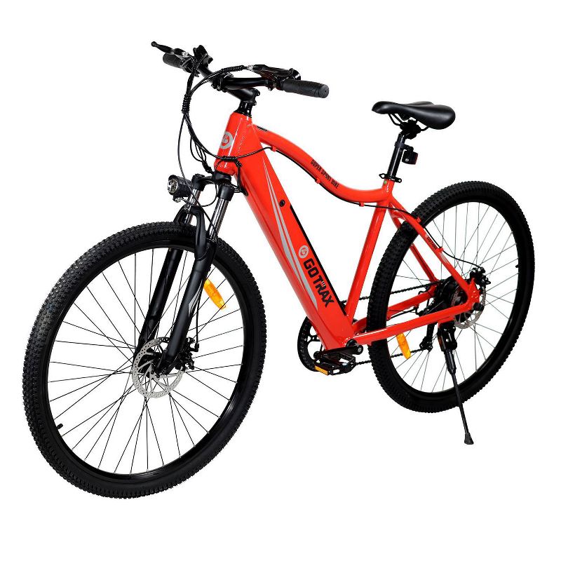 GOTRAX Adult Alpha 29&#34; Step Over Electric Cruiser Bike - Red, 3 of 9