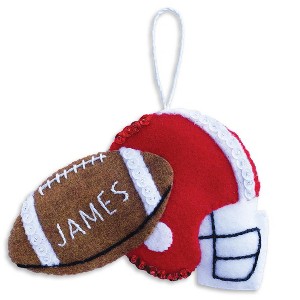 Football Ornament Felt Ornament Kit from MerryStockings - 1 of 1