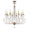 Livex Lighting Isabella 8 - Light Chandelier in  Hand Applied European Bronze - 3 of 4