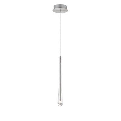 ET2 Lighting Stillo 1 - Light Pendant in  Satin Nickel