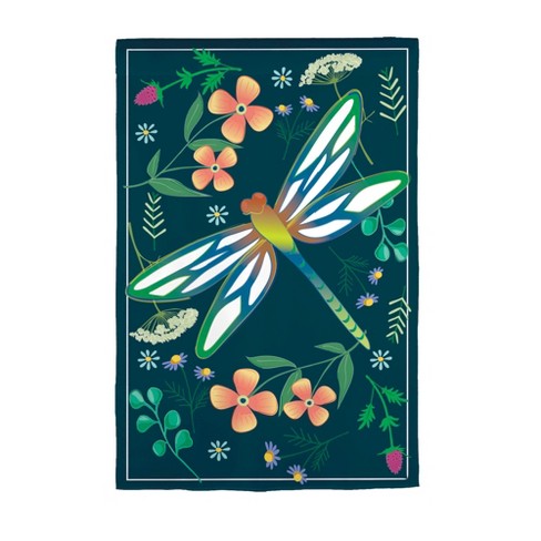 Evergreen Garden Flag Dragonfly Double Sided Indoor Outdoor Decor 18" x 12.5" - image 1 of 1