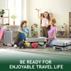 Mirage Luggage Leila 3-Piece ABS Hardshell Lightweight Set with 360° Dual Spinning Wheels and Combo Lock - Cosmos - 3 of 4