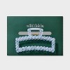 Rectangle Bubble Claw Hair Clip - Wild Fable™ Blue - 2 of 3