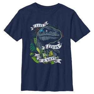 Boys Jurassic World Life Finds A Way Banner T Shirt - 1 of 4