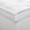 HeiQ Cooling 3" Thick White Downtop Featherbed - Serta - 3 of 4