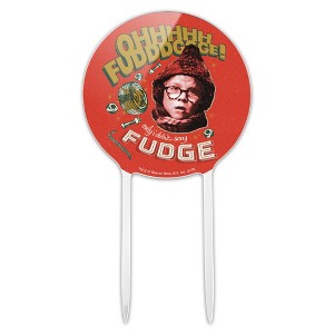 A Christmas Story Only I Didnt Say Fudge Acrylic Cake Topper - 1 of 4