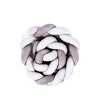 SARO Braided Crib Bumper – 90.5” Baby Crib Rail Guard, Soft Knotted Cushion Liner & Nursery Decor, Protective Braided Pillow for Infants & Toddlers - 2 of 4