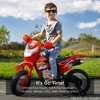 Best Choice Products 6V Kids Electric Battery Powered Ride On Motorcycle w/ Training Wheels, Lights, Music - 2 of 4