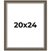 PosterPalooza | Weathered Black Picture Frame - UV Acrylic, Foam Board Backing, Hanging Hardware - 2 of 4