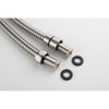 PAGED Shower Head Eco-Performance Rain Shower Head with 28-Inch Slide Bar and 59-Inch Hose for Rest Room - 4 of 4