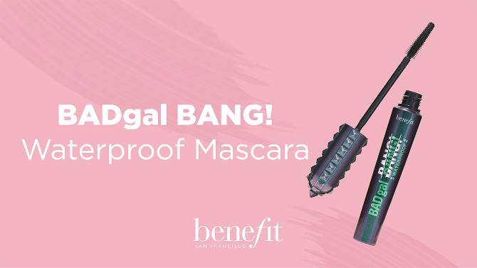Benefit Cosmetics BADgal BANG! Waterproof Volumizing Mascara - 0.3oz - Ulta Beauty, 2 of 14, play video