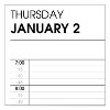 Two-Person Group Daily Appointment Book, 11 x 8, Black Cover, 12-Month (Jan to Dec): 2026 - 4 of 4