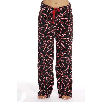 Just Love Womens Christmas Print Knit Jersey Pajama Pants - Winter Cotton PJs