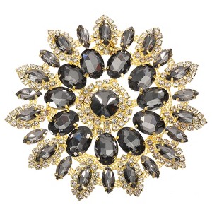 Unique Bargains Rhinestone Elegant Glitter DIY Applique Patches - 1 of 3