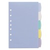 Avery Write-On Standard Tab Plastic Dividers 5-Tab 5 1/2 x 8 1/2 16180 - 3 of 4