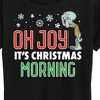 Women's - SpongeBob SquarePants - Oh Joy It's Christmas Morning Short Sleeve Graphic T-Shirt - 2 of 4