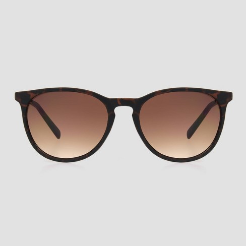 Small Round Sunglasses in Tortoise