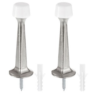 Unique Bargains Zinc Alloy Durable Adjustable Easy to Install Door Stop - 1 of 4