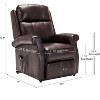 NicBex Recliner Chair Accent Chair Modern Power Lift Chair Living Room Chair Lounge Chair for Reading Room, Bedroom - 4 of 4