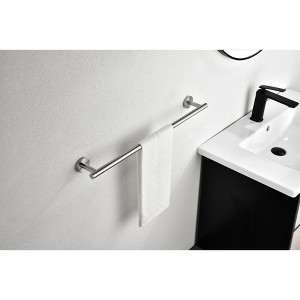 6 Piece Stainless Steel Bathroom Towel Rack Set Wall Mount - 1 of 4