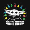 Girl's Star Wars The Mandalorian Christmas The Child Galaxy's Greetings T-Shirt - 2 of 4