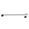 Unique Bargains 201 Stainless Steel Cabin Eye Latch Gate Door Swivel Hook with Mounting Screws 2 Pcs - 2 of 4