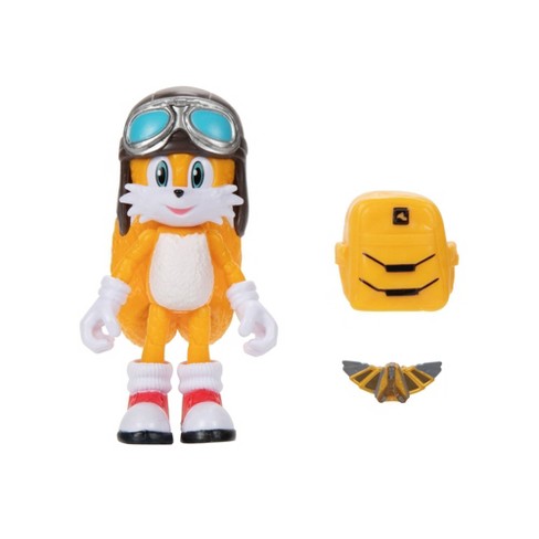 Sonic The Hedgehog 2 The Movie Plush Figure Collection Sonic Tales Knuckles  (Tails (9 inch))