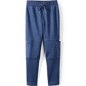 Lands' End Kids Basic Iron Knee Fleece Jogger - 1 of 3