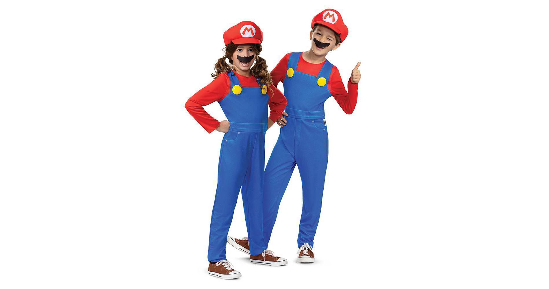 Nintendo Super Mario Bros Elevated Kids' Classic Halloween Costume