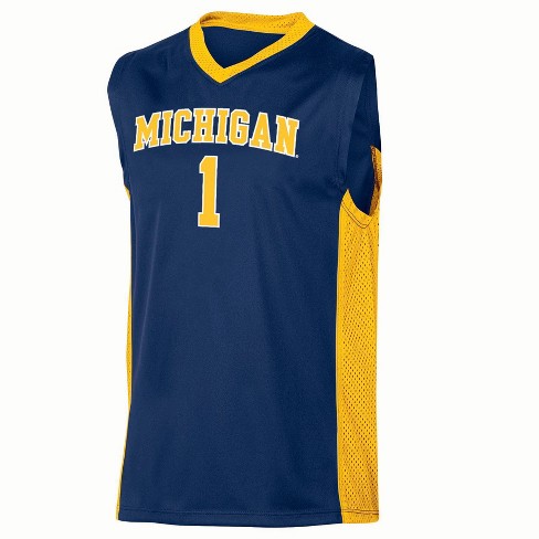 Michigan wolverines basketball jersey online